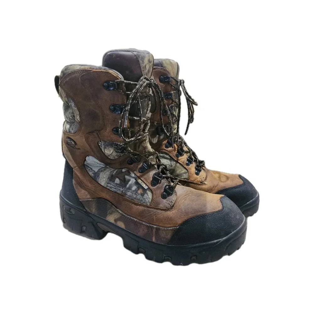 Vintage Irish Setter Red Wing Big Game Tracker Gore-Tex 800g Hunting Boots Mens